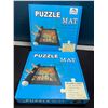 Image 1 : Lot of 2 Puzzle Mats - Store Puzzles Safely!