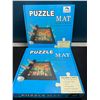 Image 1 : Lot of 2 Puzzle Mats - Store Puzzles Safely!