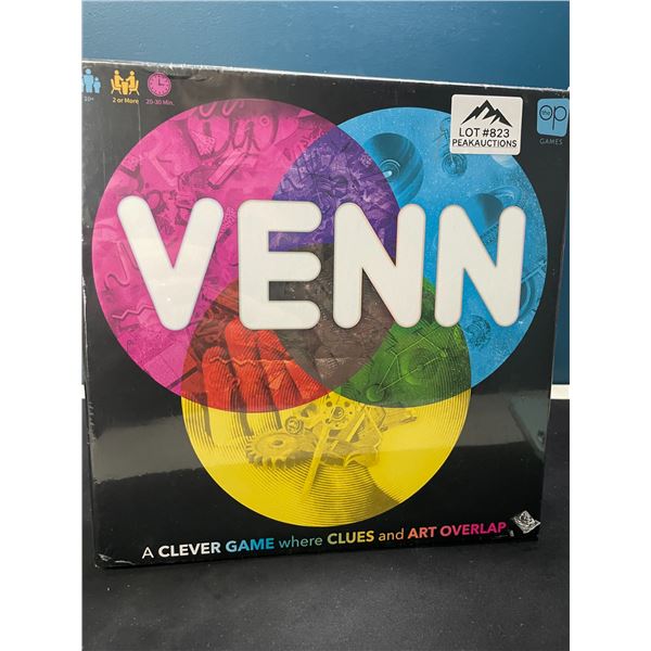 Lot of 1 VENN Art Overlap Adult Card Game