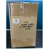 Image 4 : Lot of 1 Box of Glass Drinking Cups w/ Bamboo Lids - 20 Cups in box!