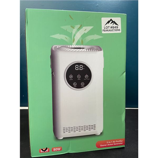 Lot of 1 2-in-1 Air Purifier Ozone+Anion Generator