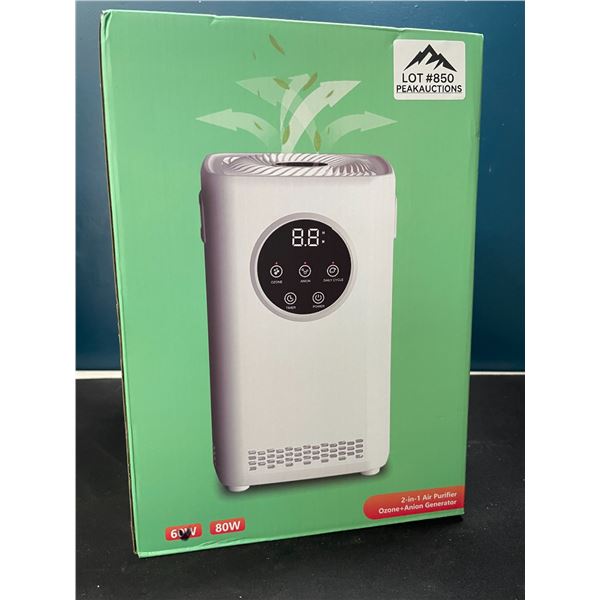 Lot of 1 2-in-1 Air Purifier Ozone+Anion Generator