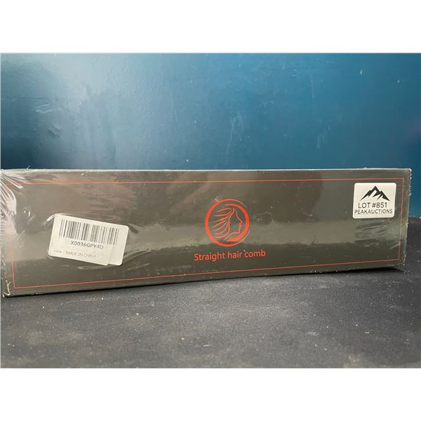 Lot of 1 Straightening Hair Comb/Brush - Brand New Sealed