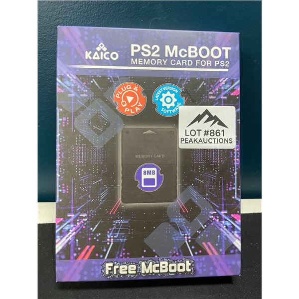 Lot of 1 Memory Card for PS2/Mod Card