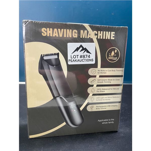 Lot of 1 Rechargeable Electric Body Trimmer/Shaver - Wet or Dry Shave