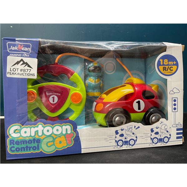 Lot of 1 Cartoon Remote Control Car for Kids