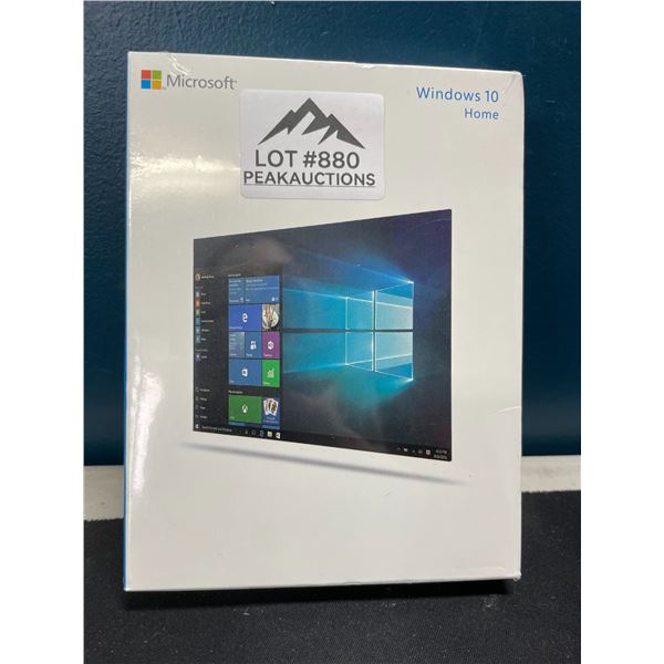 Lot of 1 Windows 10 Home Edition - BRAND NEW SEALED!