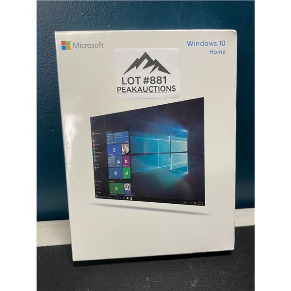 Lot of 1 Windows 10 Home Edition - BRAND NEW SEALED!