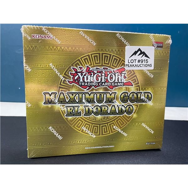 Lot of 1 Yu-Gi-Oh Maximum Gold El Dorado - Brand New Sealed - Contains 4 Maxim Gold Packs