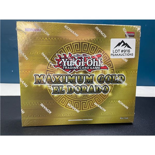 Lot of 1 Yu-Gi-Oh Maximum Gold El Dorado - Brand New Sealed - Contains 4 Maxim Gold Packs