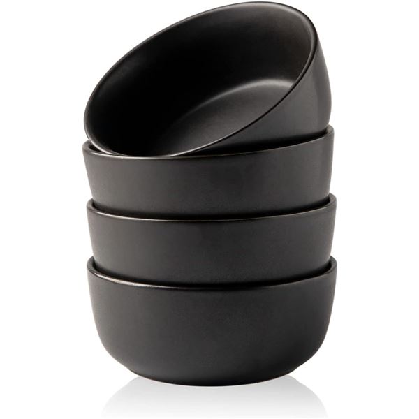 Lot of 1 Box of ArmoArc Ceramic Cereal Bowls - Set of 4 - 26 oz Large Stoneware Soup Bowls