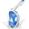 Image 1 : Lot of 1 Full-Face Snorkeling/Underwater Diving Mask - Blue - Size L/XL