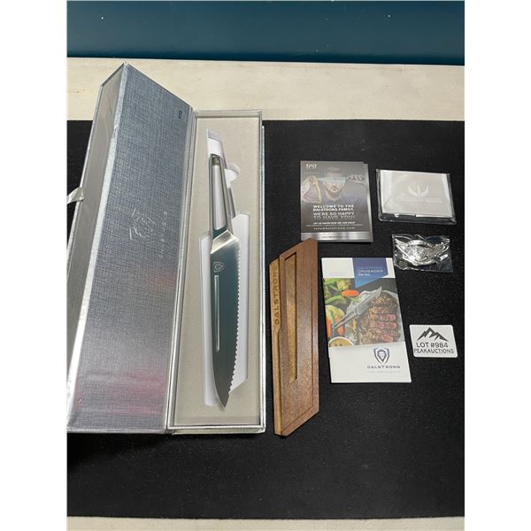 Lot of 1 Dalstrong Crusader Series Serrated Kitchen Knife