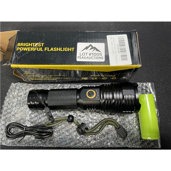 Lot of 1 Rechargeable Tactical Flashlight