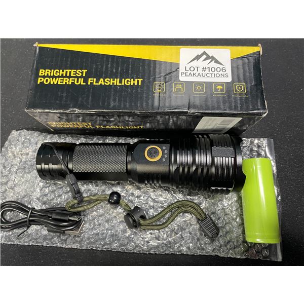 Lot of 1 Rechargeable Tactical Flashlight