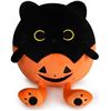 Image 1 : Lot of 2 Halloween/Pumpkin Cat "Squishmallow" Inspired Plushies - 9 inch