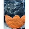 Image 3 : Lot of 2 Halloween/Pumpkin Cat "Squishmallow" Inspired Plushies - 9 inch