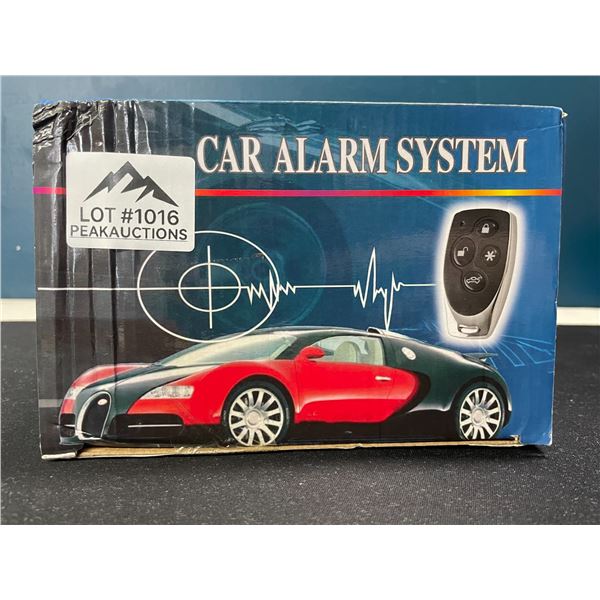 Lot of 1 Car Alarm System
