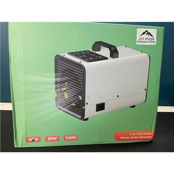 Lot of 1 2-in-1 Air Purifier Ozone+Anion Generator
