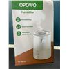 Image 3 : Lot of 1 Opowo 2.5L Cool Mist Humidifier/Diffuser w/ Smart App Control & Night Lights