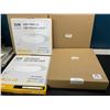Image 1 : Lot of 3 Multi-Packs of 24W Low Profile LED Ceiling Lights - 2 per box/6 total