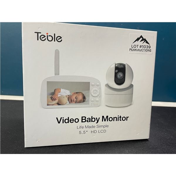 Lot of 1 Teble TB-IH001 5.5inch Video Baby Monitor