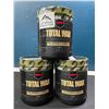 Image 1 : Lot of 3 Redcon1 Total War Pre-Workout Formula - 438g