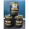Image 1 : Lot of 3 Redcon1 Total War Pre-Workout Formula - 438g