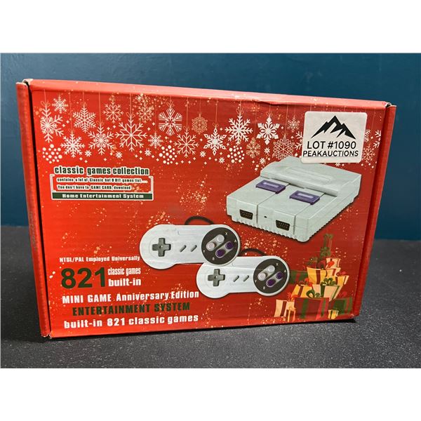 Lot of 1 821 in 1 Classic Games System - HDMI
