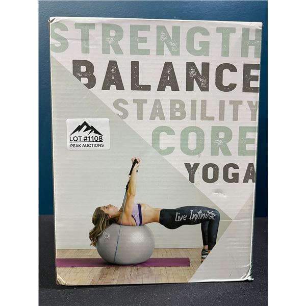 Lot of 1 65cm Yoga Exercise Ball