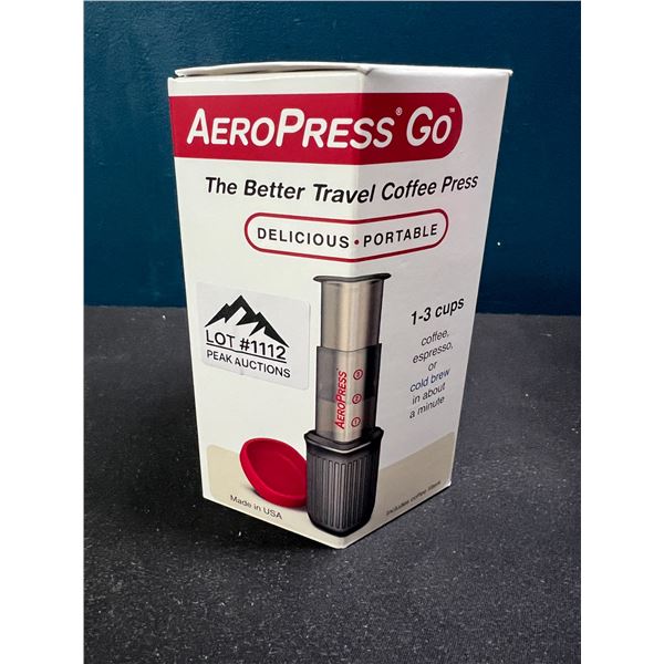 Lot of 1 Aero Press Go 1-3 Cup Portable Coffee Press