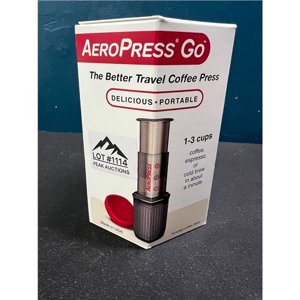 Lot of 1 Aero Press Go 1-3 Cup Portable Coffee Press