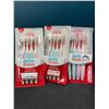 Image 1 : Lot of 3 Colgate Gentle Sensitive Tooth Brushes - 4 Per Pack!