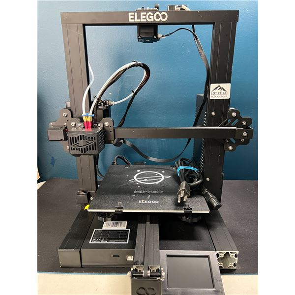 Lot of 1 Elegoo Neptune 2D 3D Printer - Used
