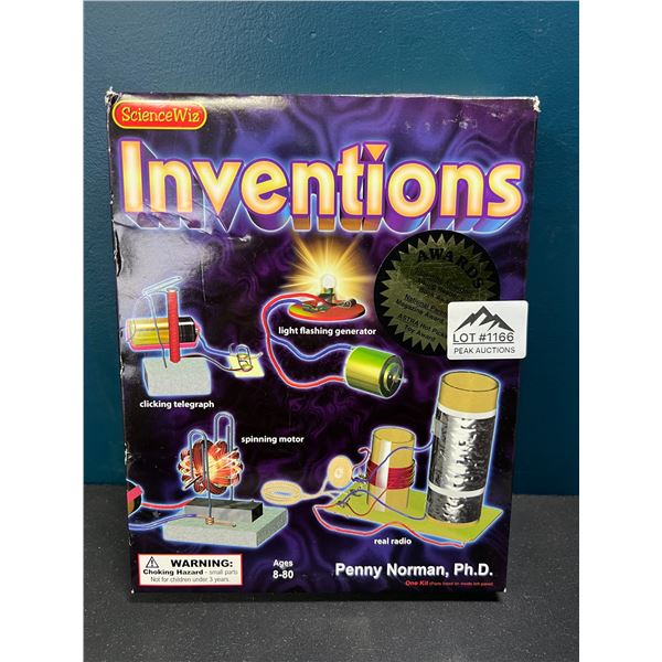 Lot of 1 ScienceWiz Inventions Kit