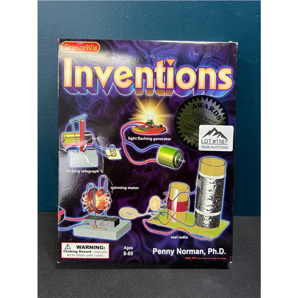 Lot of 1 ScienceWiz Inventions Kit