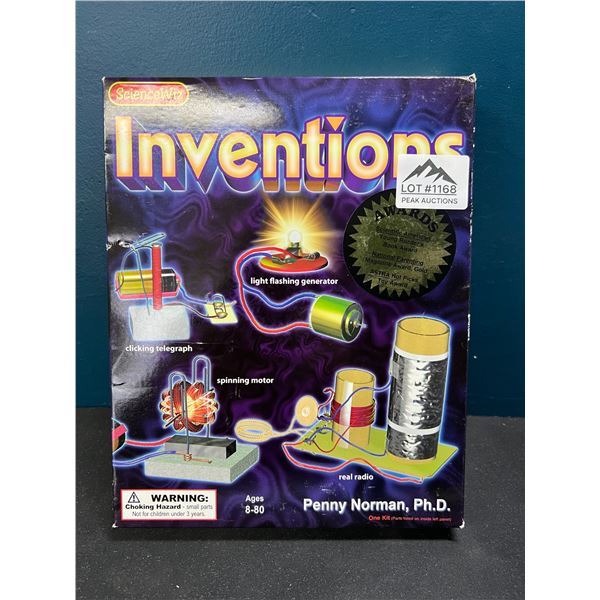 Lot of 1 ScienceWiz Inventions Kit