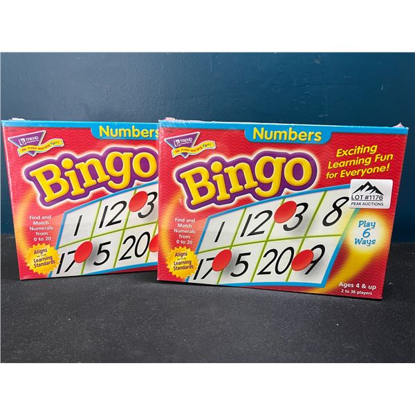Lot of 2 Bingo Numbers Games