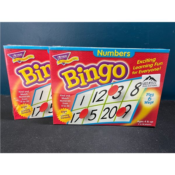 Lot of 2 Bingo Numbers Games