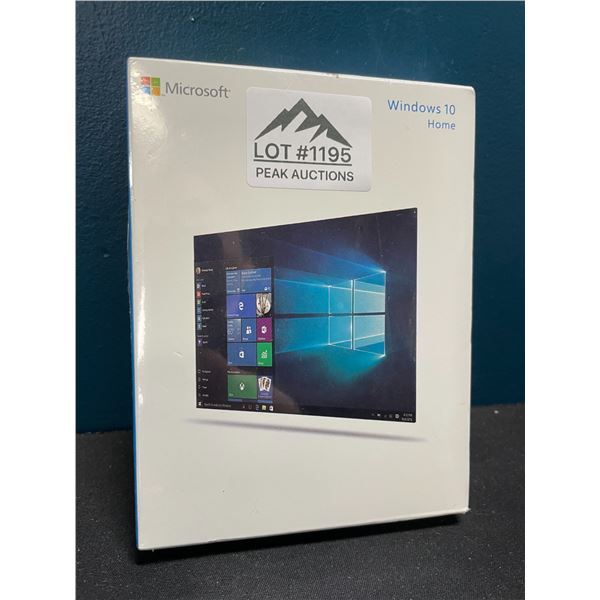 Lot of 1 Windows 10 Home Edition - BRAND NEW SEALED!