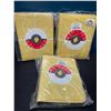 Image 1 : Lot of 3 Pokemon Leather Premium Card Binders