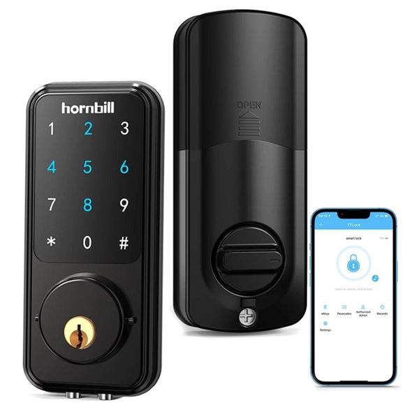 Lot of 1 Hornbill Smart Lock - Keyless Entry Smart Doorlock