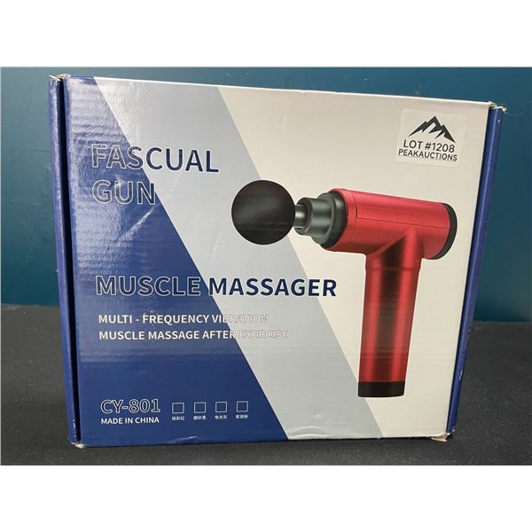Lot of 1 Handheld Deep Tissue Massage Gun - Brand New!