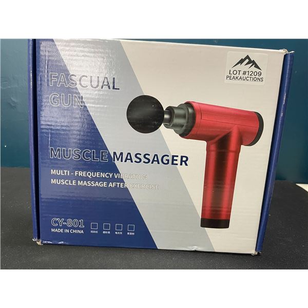 Lot of 1 Handheld Deep Tissue Massage Gun - Brand New!