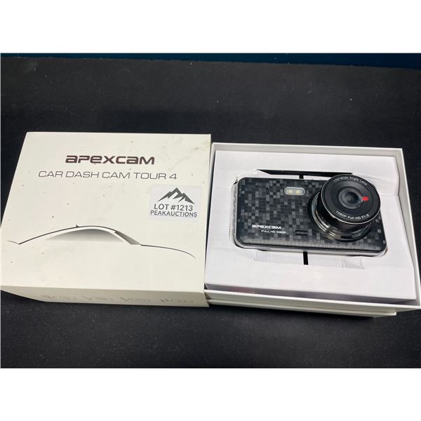Lot of 1 Apexcam Tour 4 Car Dash Cam