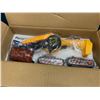 Image 3 : Lot of 1 6-Inch Cordless Chainsaw with 2 Batteries, Gloves, and Replacement Chain - BRAND NEW!