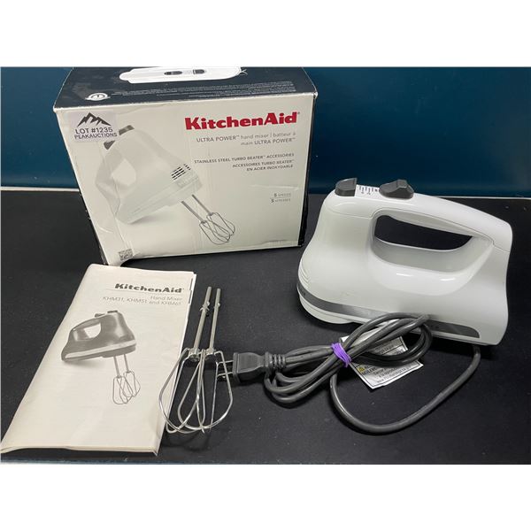 Lot of 1 Kitchen Aid Hand Mixer - Open Box