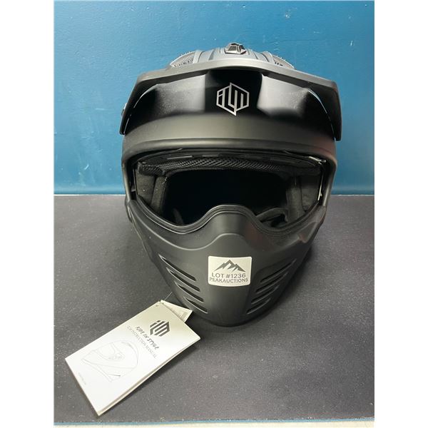 Lot of 1 ILM Open Face Motorcycle 3/4 Half Helmet - Model 726X - Brand New with Tags!