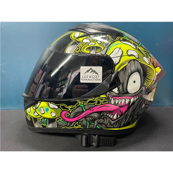 Lot of 1 Jiekai 316 Full-Face Motorcycle Helmet