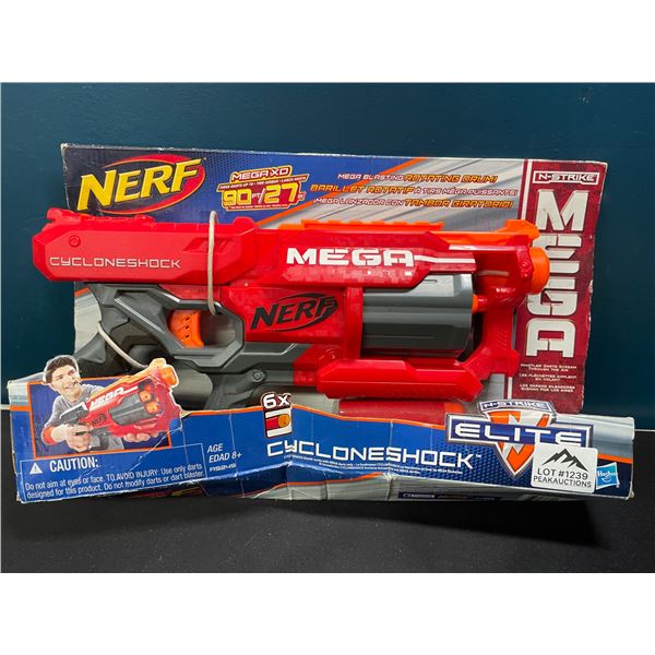 Lot of 1 NERF Mega Cycloneshock Blaster Toy Gun